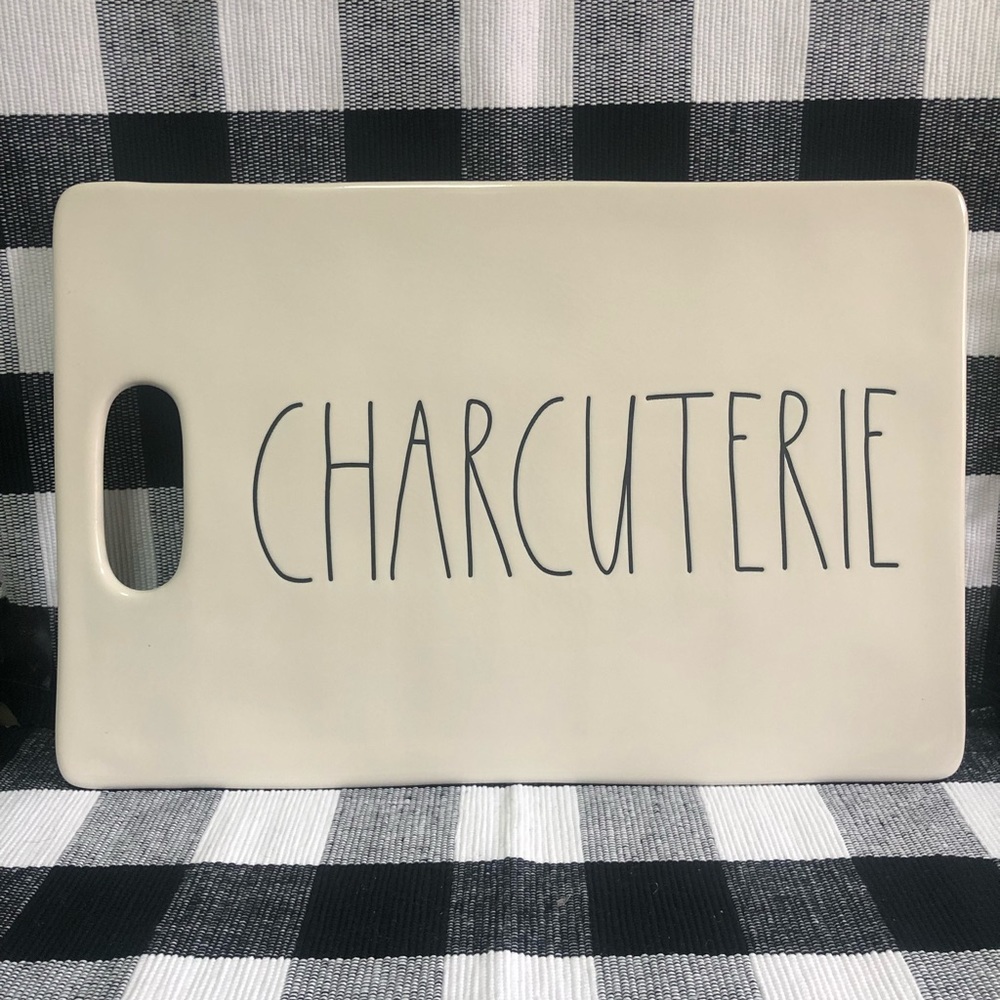 Rae Dunn 🧈“CHARCUTERIE”🧀 Ceramic Board